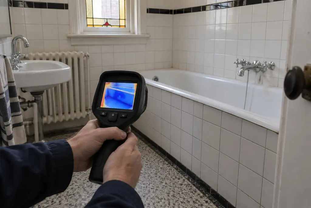 Lekdetectie Meerkerk – onderzoek in een badkamer van een oudere woning