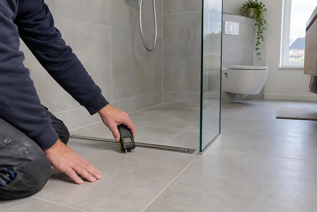 Lekdetectie Meerkerk – badkamer in een nieuwbouwwoning