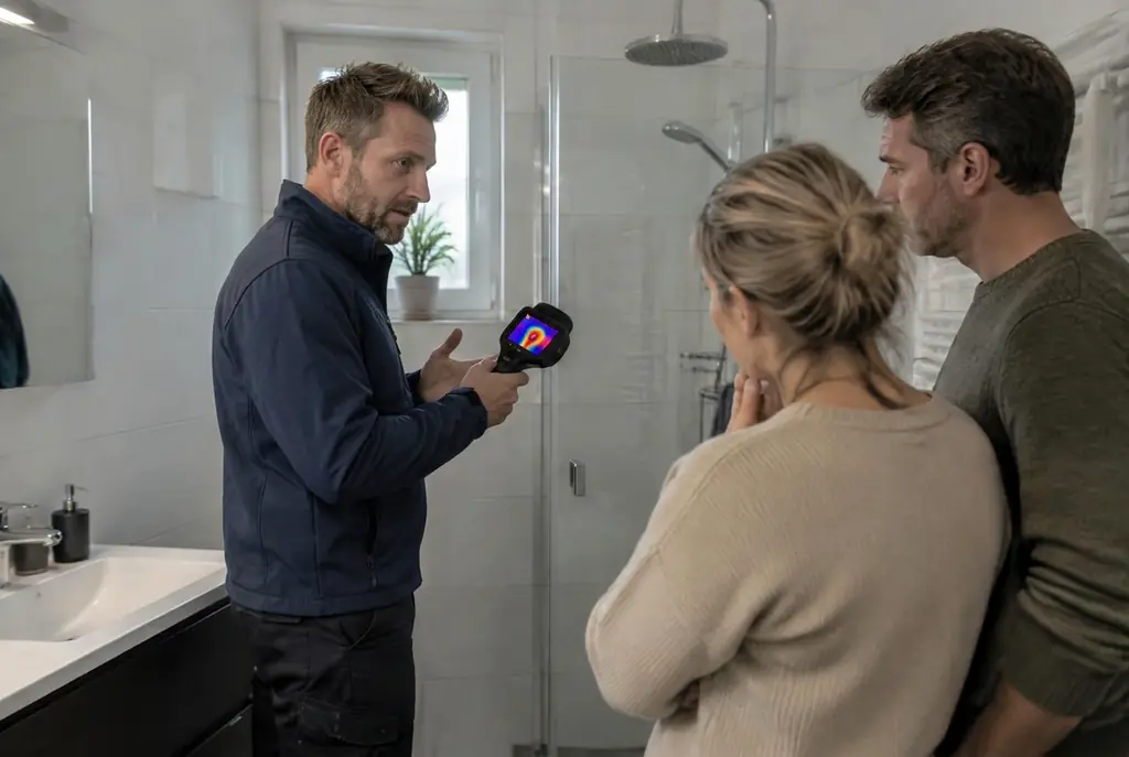 Lekdetectie Meerkerk – specialist legt bevindingen uit aan bewoner